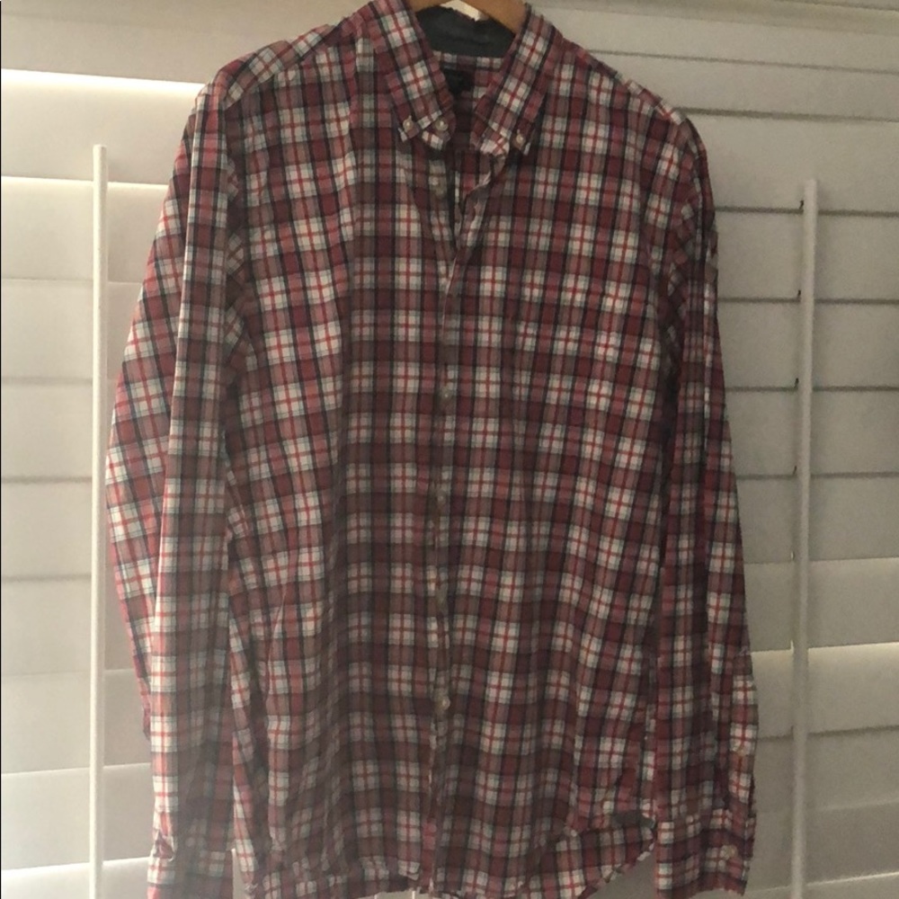 Jcrew men’s button down shirt